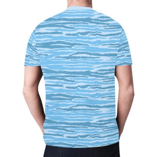 Alternative view of Sri lanka sea tigers Camouflage Sports Mesh T-shirt XS to 5XL