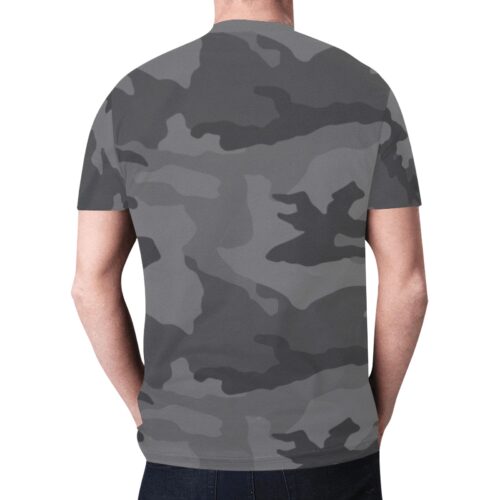 Alternative view of French GIGN Urban v2 Camouflage Sports Mesh T-shirt XS to 5XL