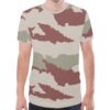 French Daguet v1 Camouflage Sports Mesh T-shirt XS to 5XL