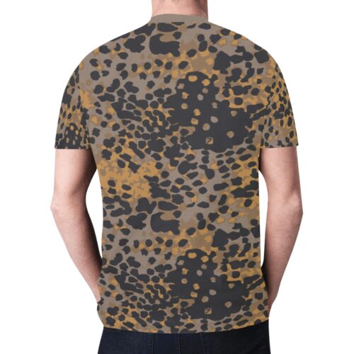 Alternative view of German WWII Platanentarn Fall Camouflage Sports Mesh T-shirt XS to 5XL