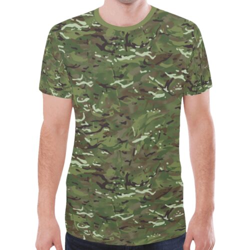 MTP Tropical Camouflage Sports Mesh T-shirt XS to 5XL