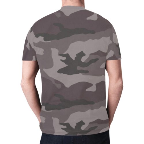 Alternative view of French GIGN Urban v1 Camouflage Sports Mesh T-shirt XS to 5XL