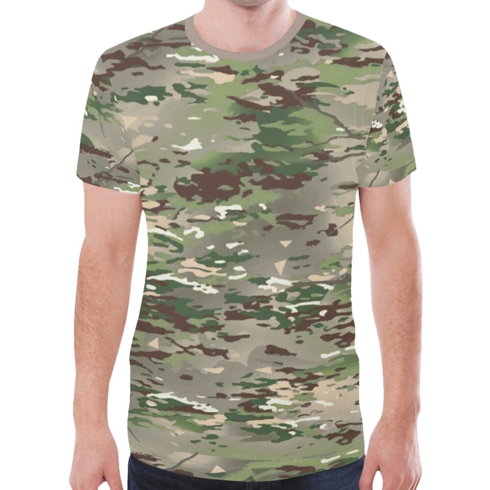 French BME Camouflage Sports Mesh T-shirt XS to 5XL