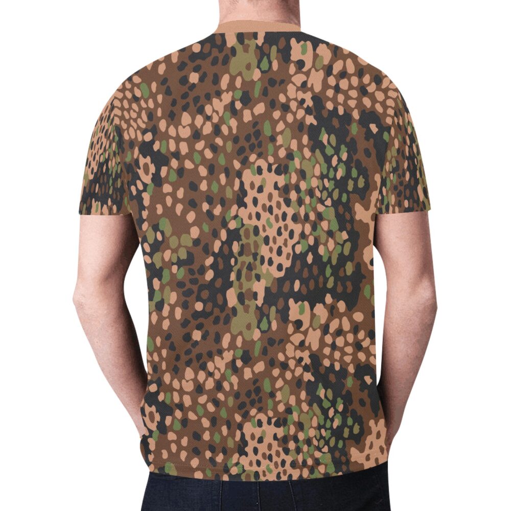 German WWII pea dot 44 Camouflage Sports Mesh T-shirt XS to 5XL - Image 2