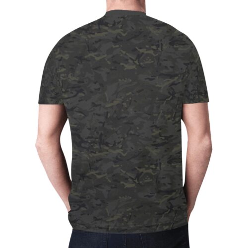 Alternative view of MTP Night Camouflage Sports Mesh T-shirt XS to 5XL