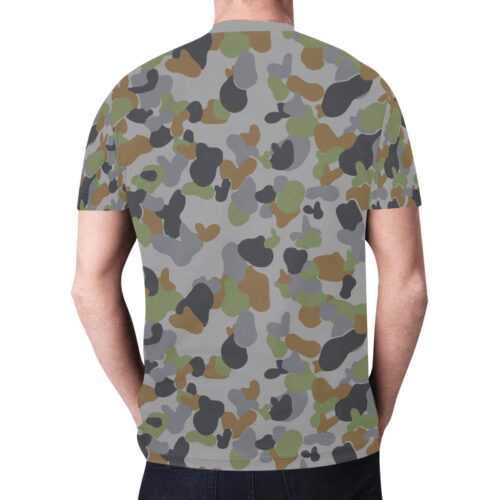 Alternative view of Australian AUSCAM AFDPU Camouflage Sports Mesh T-shirt XS to 5XL