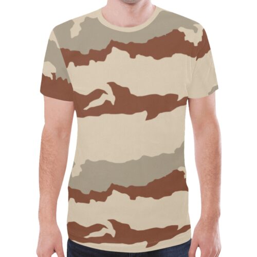 French Daguet v2 Camouflage Sports Mesh T-shirt XS to 5XL