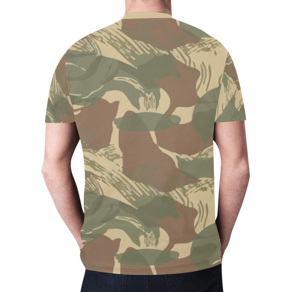 Rhodesian brushstroke v1 Camouflage Sports Mesh T-shirt XS to 5XL - Image 2