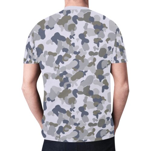 Alternative view of Australian AUSCAM DPNU light Camouflage Sports Mesh T-shirt XS to 5XL