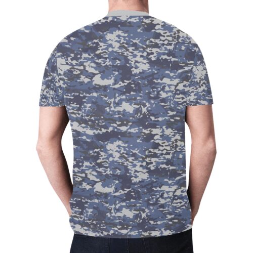 Alternative view of australian RAAF GPU Camouflage Sports Mesh T-shirt XS to 5XL