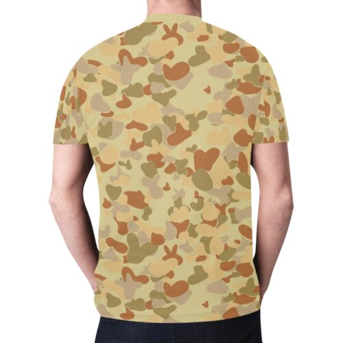 Alternative view of Australian AUSCAM DPMU MID-POINT Camouflage Sports Mesh T-shirt XS to 5XL