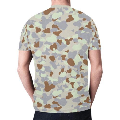 Alternative view of Australian Desert AUSCAM MKII Camouflage Sports Mesh T-shirt XS to 5XL