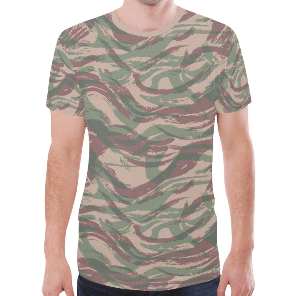 French Lizard B1 Camouflage Sports Mesh T-shirt XS to 5XL
