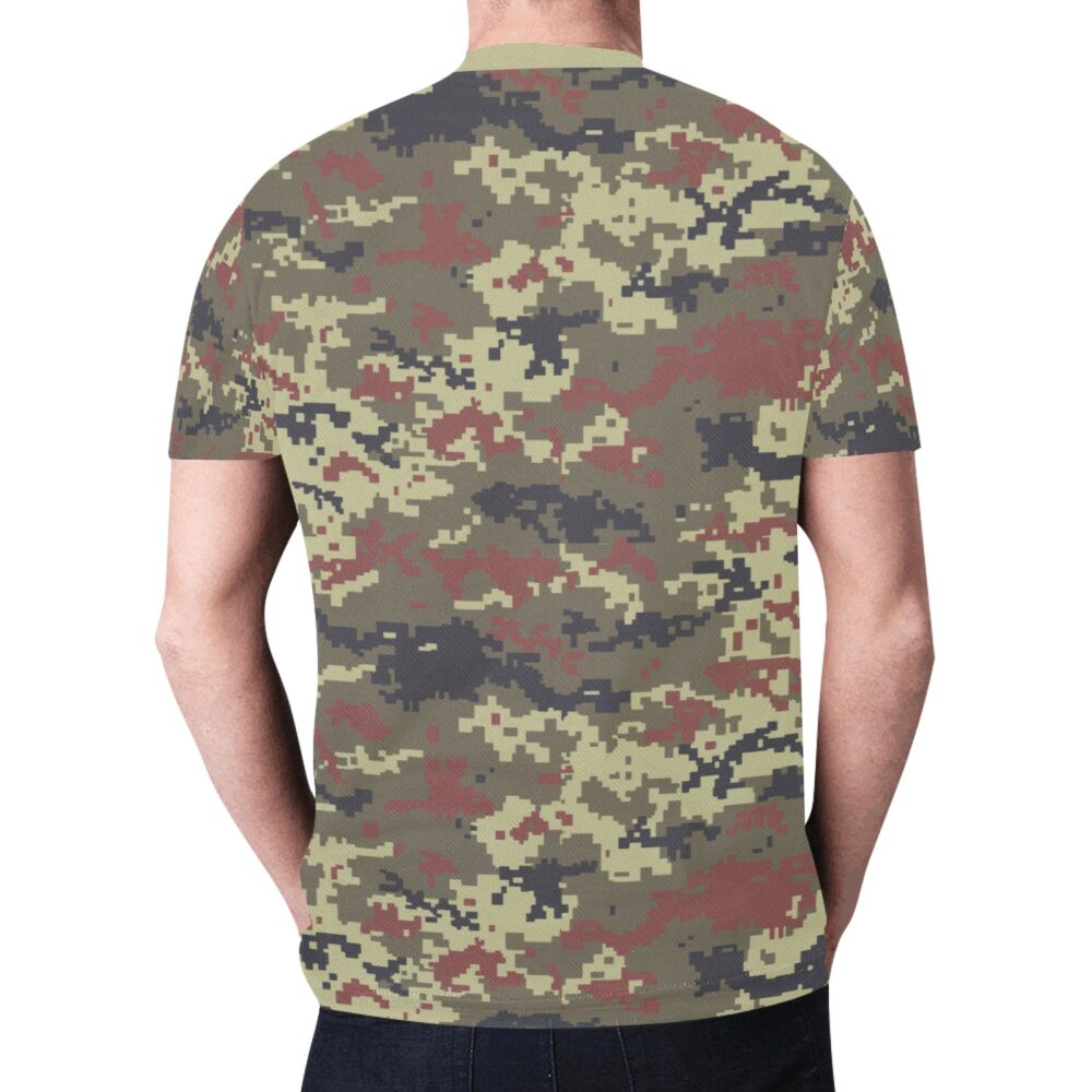 Ukrainian 2012 experimental Camouflage Sports Mesh T-shirt XS to 5XL - Image 2
