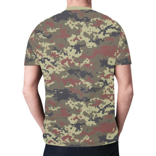 Alternative view of Ukrainian 2012 experimental Camouflage Sports Mesh T-shirt XS to 5XL