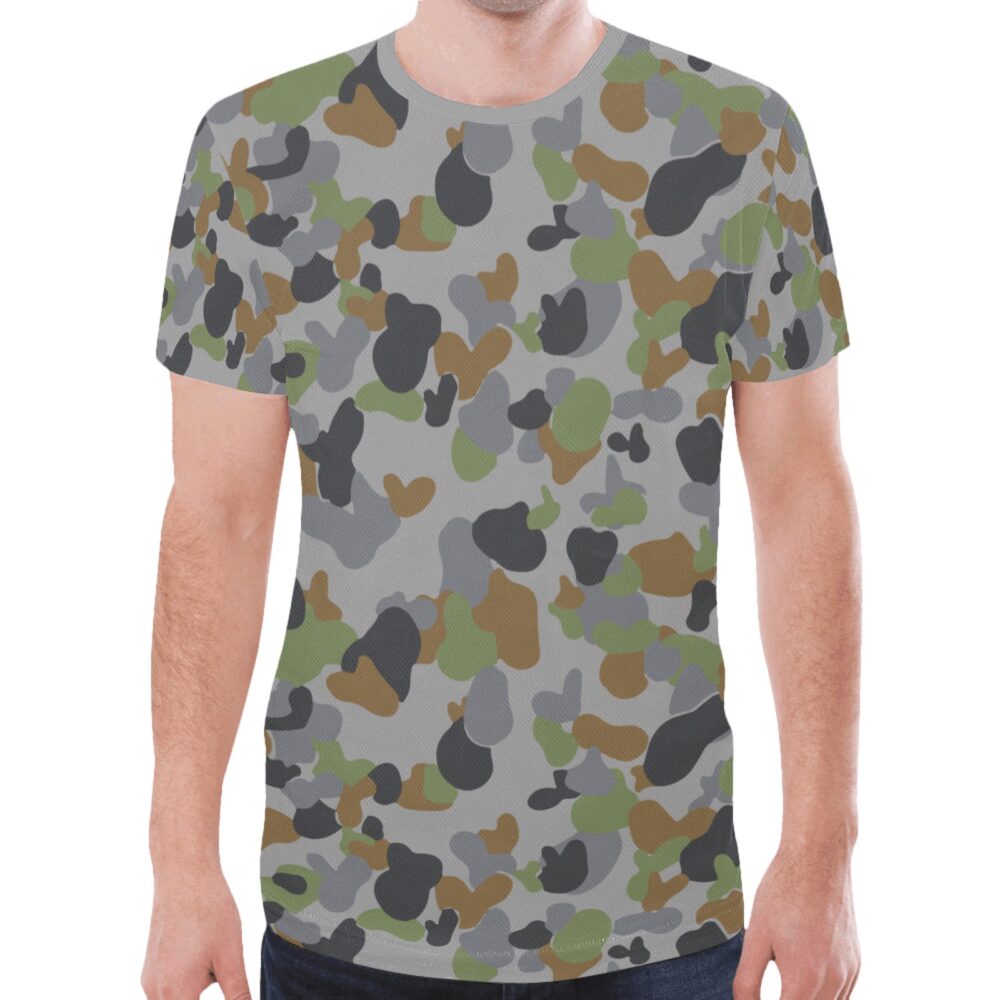 Australian AUSCAM AFDPU Camouflage Sports Mesh T-shirt XS to 5XL