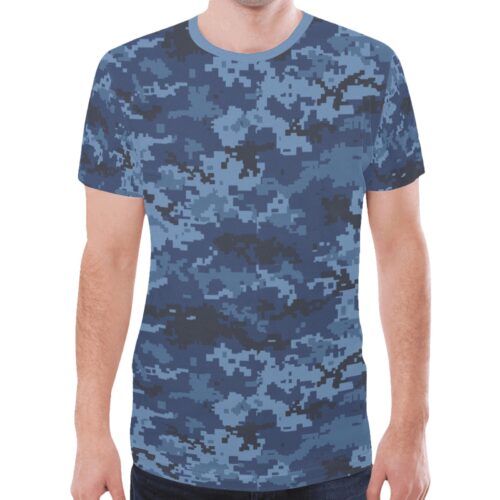 ukrainian navy MM16 Camouflage Sports Mesh T-shirt XS to 5XL