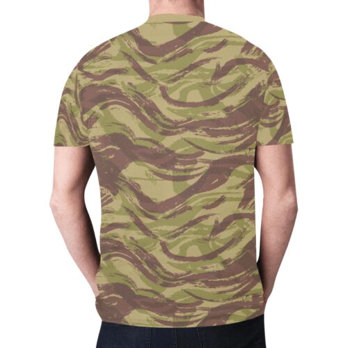Alternative view of French Lizard C1 Camouflage Sports Mesh T-shirt XS to 5XL