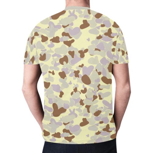 Alternative view of Australian Desert AUSCAM MKIII Camouflage Sports Mesh T-shirt XS to 5XL