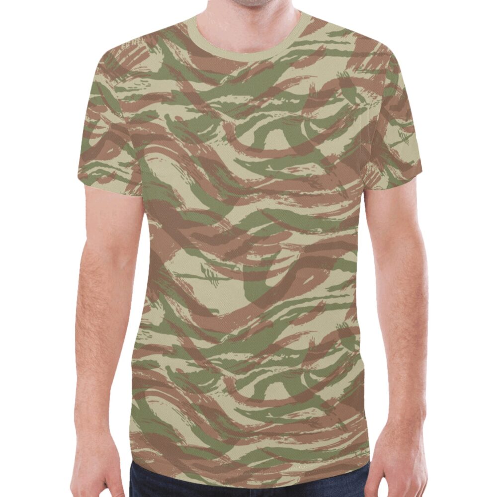 French Lizard A1 Camouflage Sports Mesh T-shirt XS to 5XL