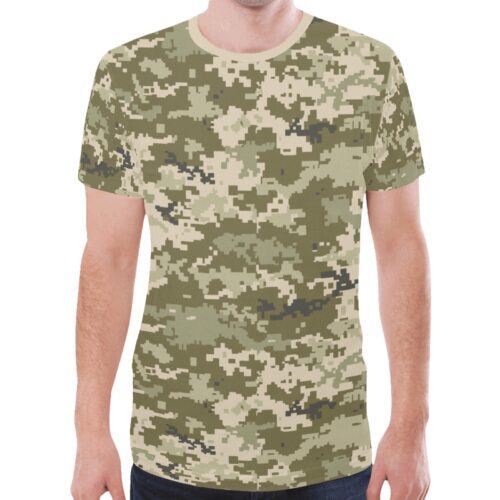 Ukrainian MM14 Camouflage Sports Mesh T-shirt XS to 5XL