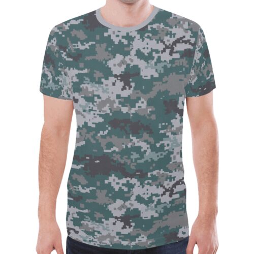 Ukrainian transitional 2013 Camouflage Sports Mesh T-shirt XS to 5XL