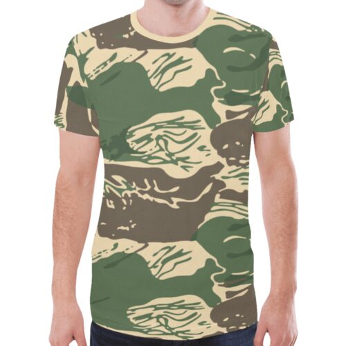 Rhodesian brushstroke v4 Camouflage Sports Mesh T-shirt XS to 5XL