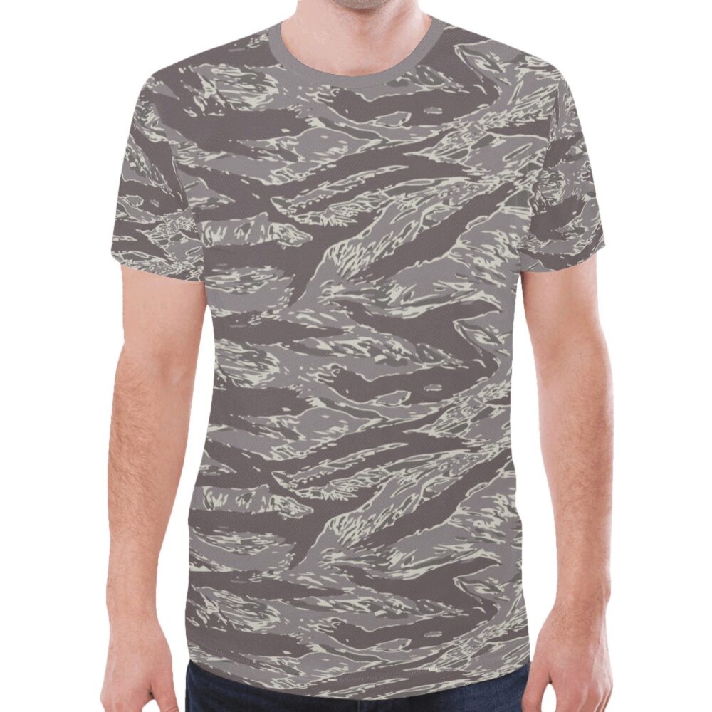 US STU SWAT Tigerstripes Camouflage Sports Mesh T-shirt XS to 5XL