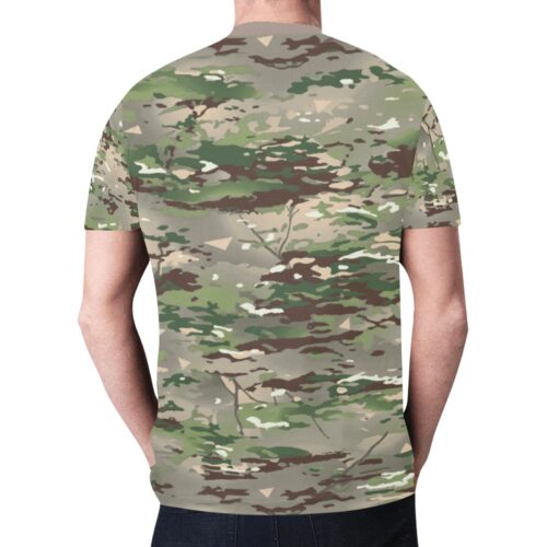 Alternative view of French BME Camouflage Sports Mesh T-shirt XS to 5XL