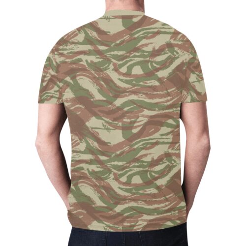 Alternative view of French Lizard A1 Camouflage Sports Mesh T-shirt XS to 5XL