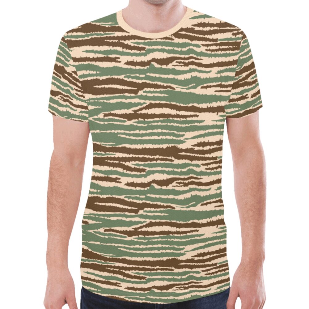 Sri lanka Tamil tigers v2 Camouflage Sports Mesh T-shirt XS to 5XL