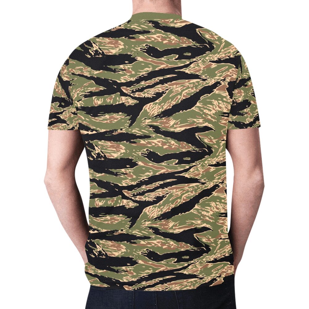 US snake tigerstripes Camouflage Sports Mesh T-shirt XS to 5XL - Image 2