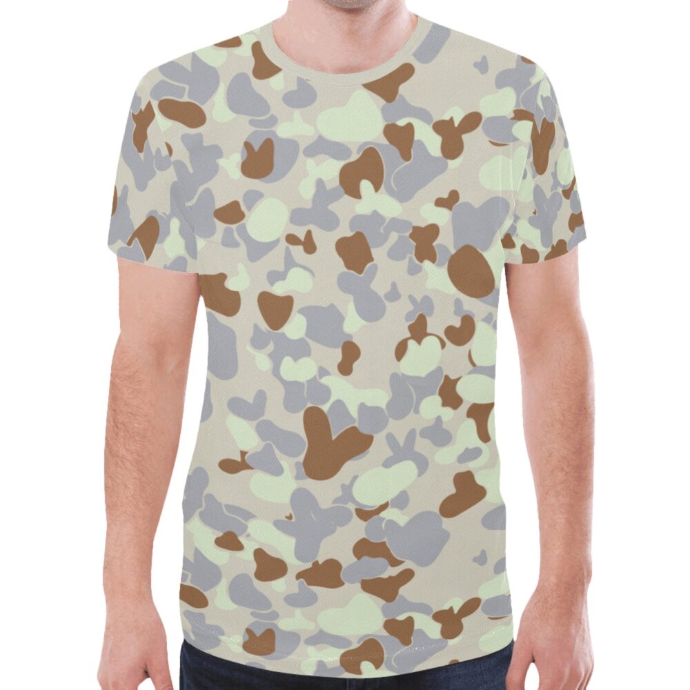 Australian Desert AUSCAM MKII Camouflage Sports Mesh T-shirt XS to 5XL