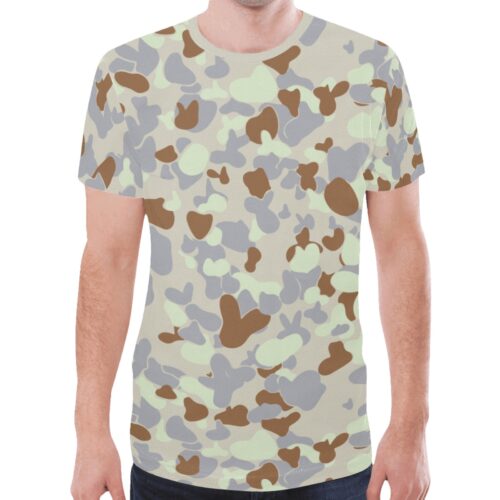 Australian Desert AUSCAM MKII Camouflage Sports Mesh T-shirt XS to 5XL