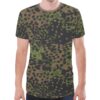 German WWII Platanentarn Summer Camouflage Sports Mesh T-shirt XS to 5XL