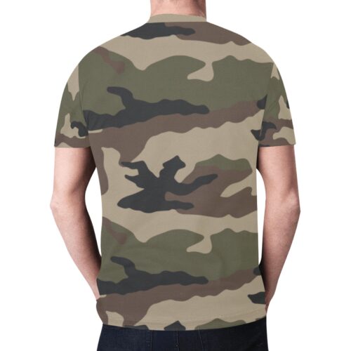 Alternative view of French CCE Camouflage Sports Mesh T-shirt XS to 5XL
