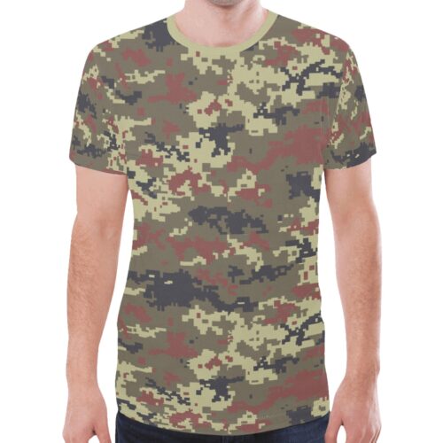 Ukrainian 2012 experimental Camouflage Sports Mesh T-shirt XS to 5XL