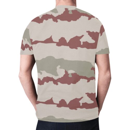 Alternative view of French Daguet v1 Camouflage Sports Mesh T-shirt XS to 5XL