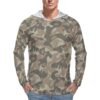 Latvian National Guard TTsKO v2 Camouflage Sun Protection Hooded Rashguard T-Shirt