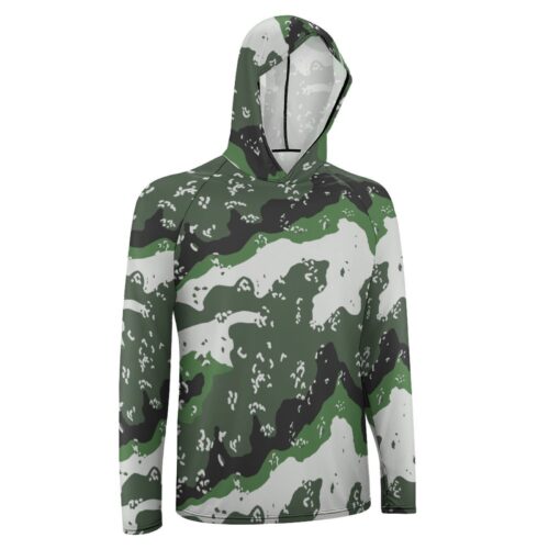 Alternative view of Philippines Chocolate Chip v2  Sun Protection Hooded Rashguard T-Shirt