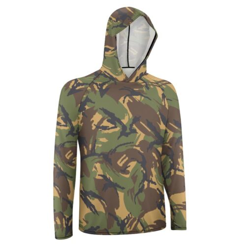 Alternative view of Netherlands Dutch DPM Camouflage Sun Protection Hooded Rashguard T-Shirt