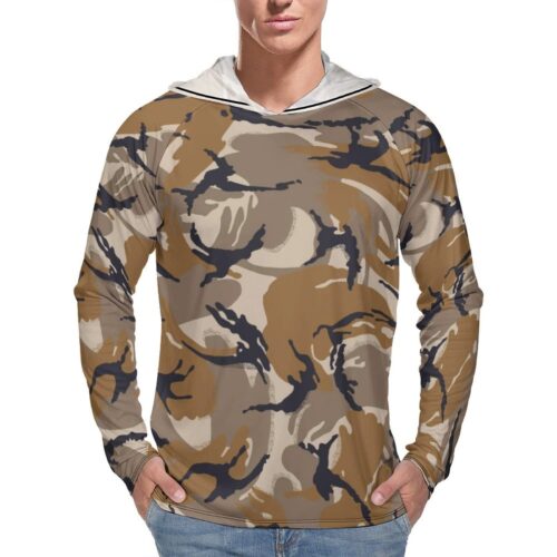 Argentina Antagonia DPM Sun Protection Hooded Rashguard T-Shirt