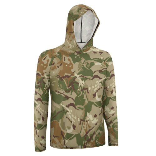 Alternative view of Hungary 2015M Huncam Camouflage Netherlands Sun Protection Hooded Rashguard T-Shirt