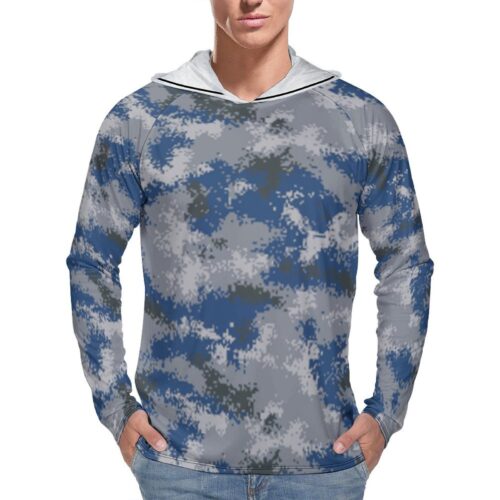 China PLA type 07 Urban  Sun Protection Hooded Rashguard T-Shirt