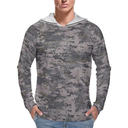 Australian-RAAF-MMPU Sun Protection Hooded Rashguard T-Shirt