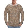 Iranian Iran-Iraq War Panther v9 Camouflage Sun Protection Hooded Rashguard T-Shirt