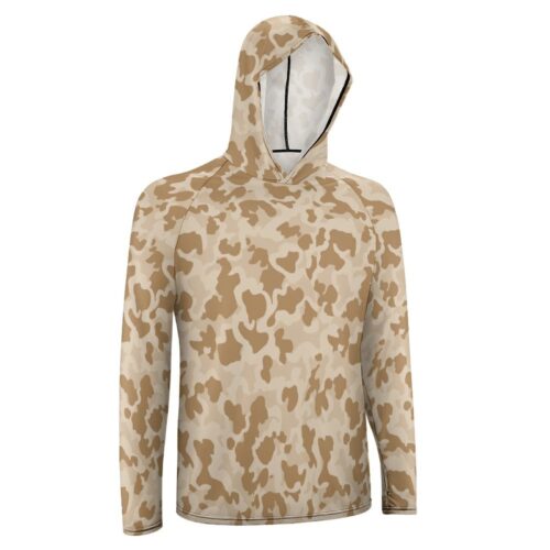 Alternative view of Iranian takavar Panther Camouflage v1  Sun Protection Hooded Rashguard T-Shirt