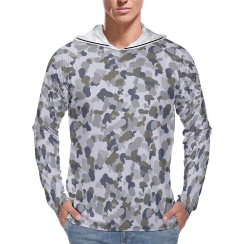 AUSCAM DPNU Light Sun Protection Hooded Rashguard T-Shirt