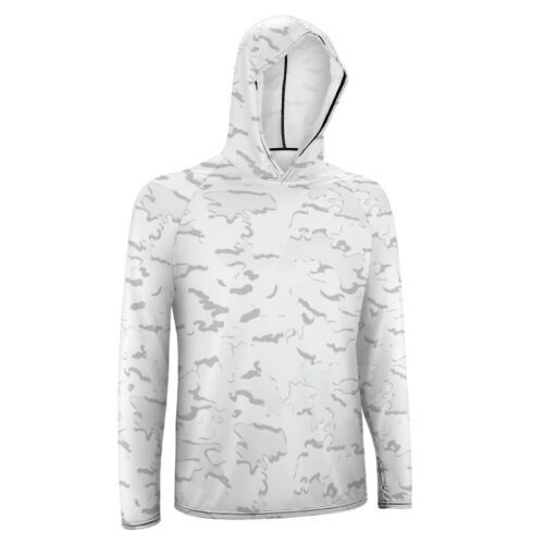 Alternative view of Belgian Jigsaw Snow  T-Shirt Sun Protection Hooded Rashguard T-Shirt