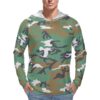 Indonesia Warga Jaya Camouflage Sun Protection Hooded Rashguard T-Shirt